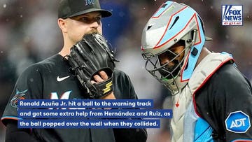 MLB outfielders collide, gift opposing team home run in brutal mishap