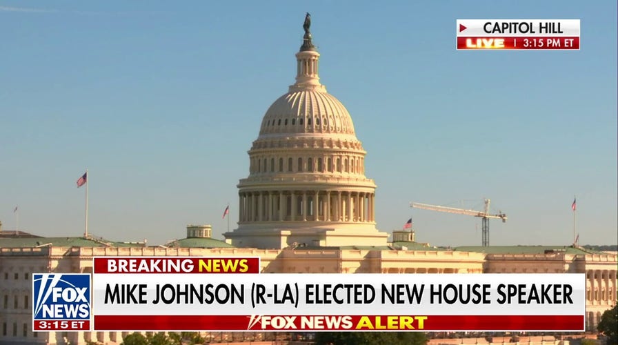 Mike Johnson elected House speaker