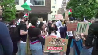 Anti-Israel agitators march in Manhattan near Met Gala - Fox News
