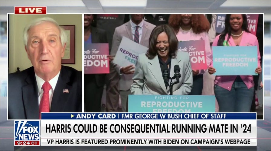 Kamala Harris is not up to the task right now: Andy Card