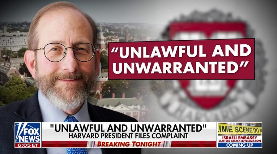 Harvard president files complaint to Trump, calls campus crackdowns ‘unlawful’