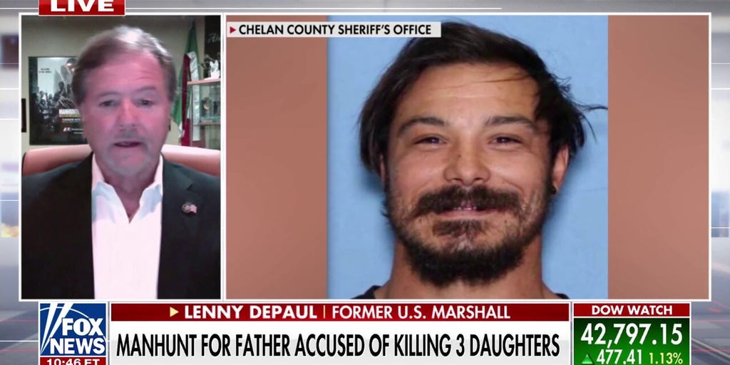 Father accused of killing 3 daughters is 'off the grid' as manhunt is underway, former US Marshal says