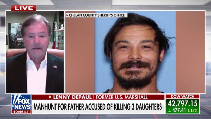  Father accused of killing three daughters is off the grid as manhunt is underway, former US Marshal says