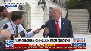 Trump open to joining Saudi military strikes against Houthis after airport attack