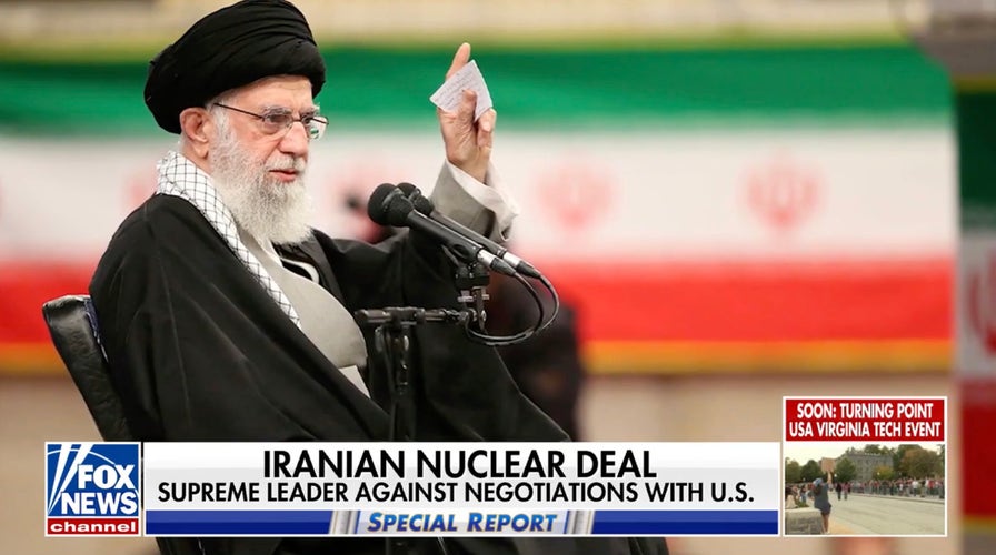 Iranian President slams Israel and the US in UN speech as anti-regime protestors outside praise President Trump