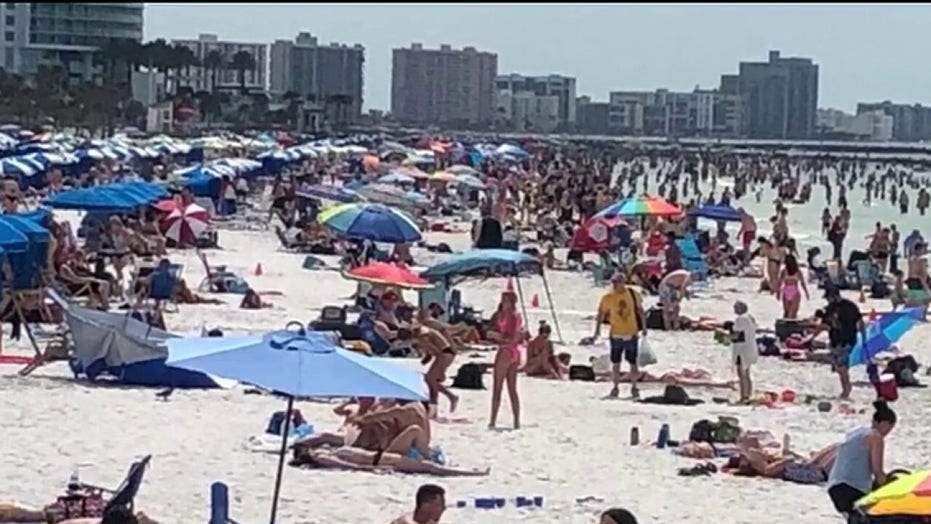 Картинки по запросу "florida beaches coronavirus"