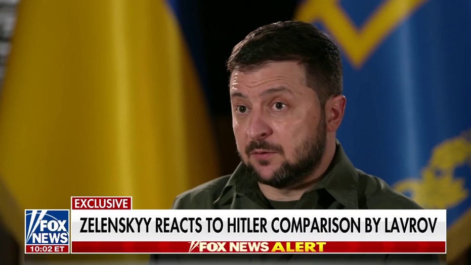 Zelenskyy to Fox News: Russia is ‘following the concept of Goebbels’ with Hitler comparison
