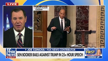 Sen. Booker delivers record-breaking 25-hour speech: 'Performance art of the cheesiest variety'