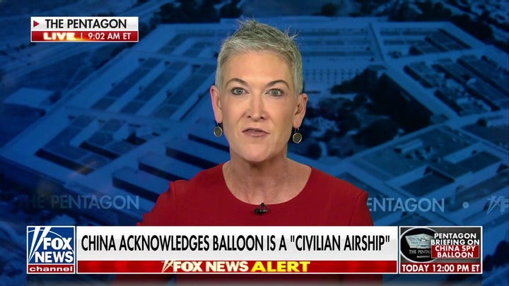 China acknowledges balloon over US airspace is a 'civilian airship'