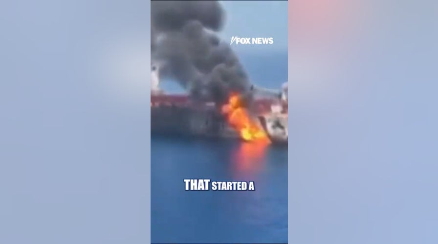 UP IN FLAMES: Iran STRIKES vessels in Hormuz Strait
