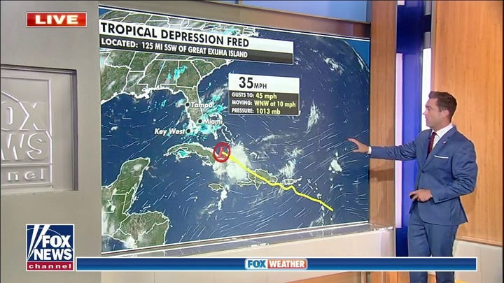 National weather forecast for August 13