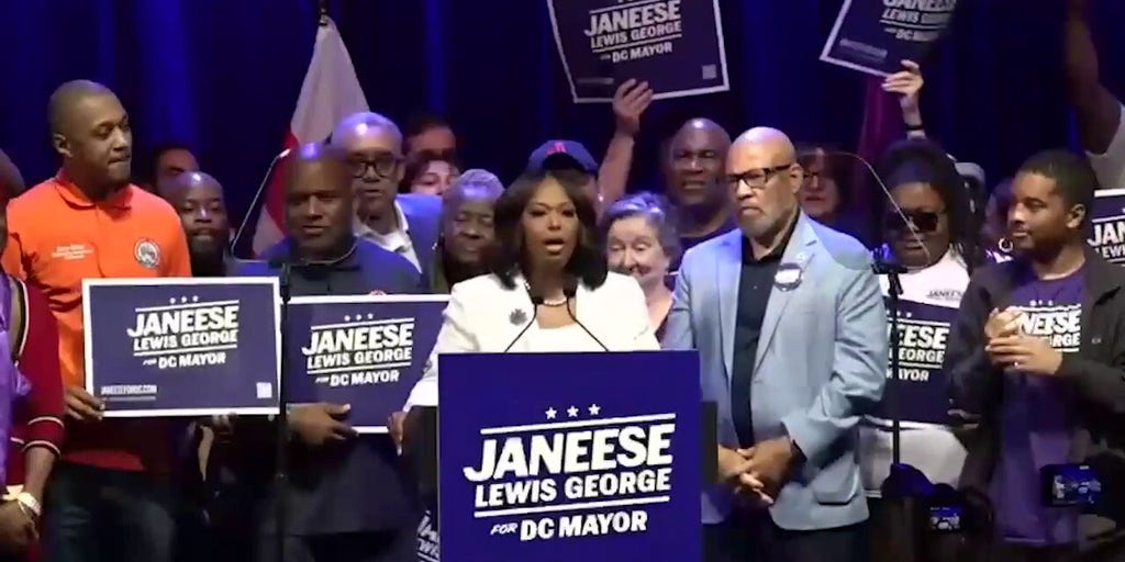 Socialist DC mayoral candidate addresses supporters on election night
