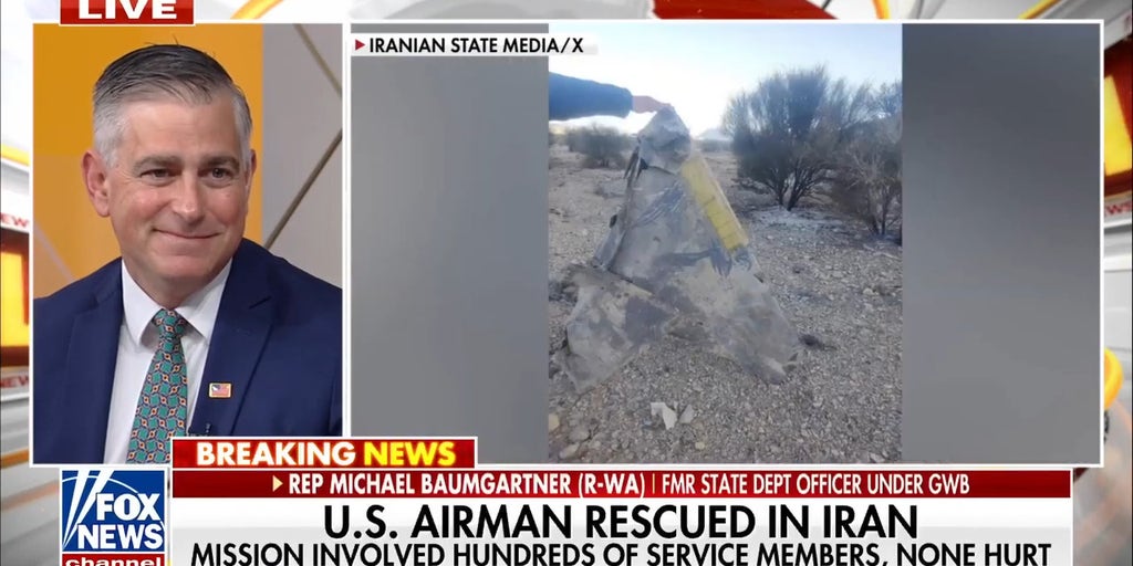 Rep. Baumgartner calls Iranian regime a ‘death cult’ after US airman’s rescue