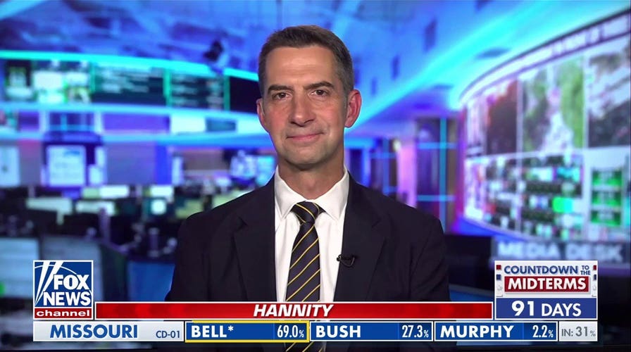 Sen Tom Cotton says Democrats are frightened of DSA candidates