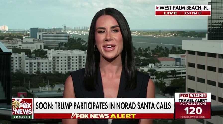 From the White House to the North Pole, Trump participates in NORAD Santa calls