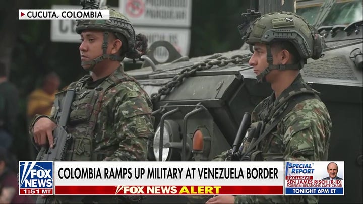 Colombia bracing for influx of Venezuelan refugees if violence ensues