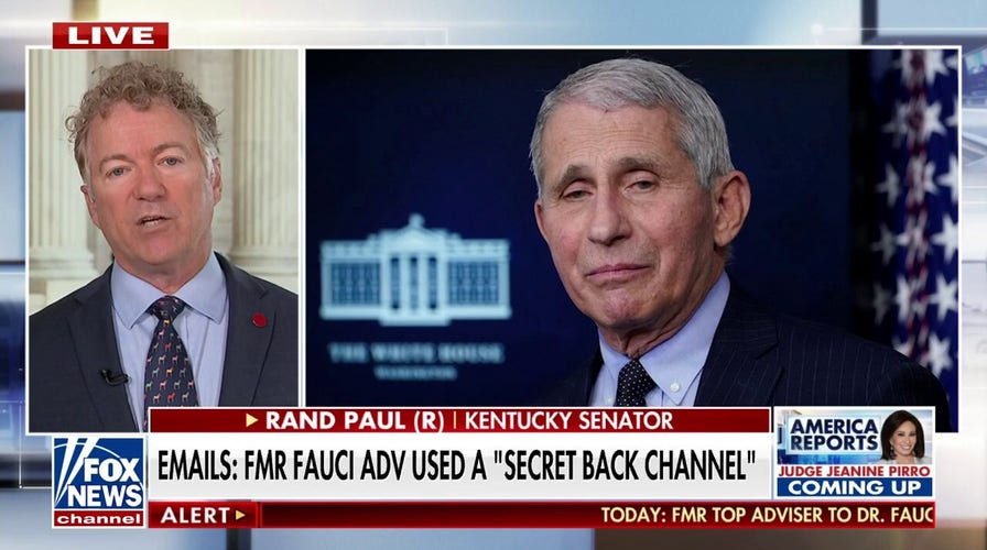 Sen. Rand Paul: I believe Fauci was in charge of the entire conspiracy
