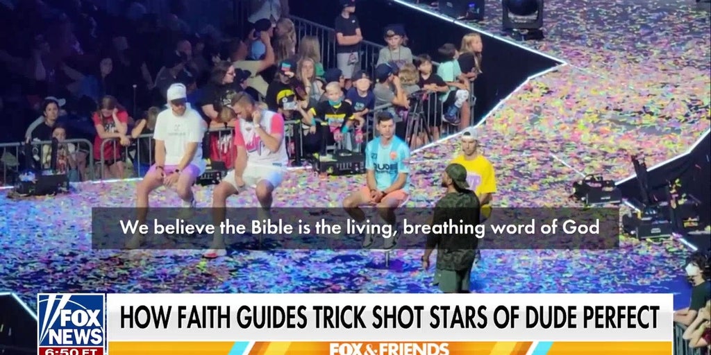 Dude Perfect: 'Fox & Friends' visits viral trick shot sensation's new HQ