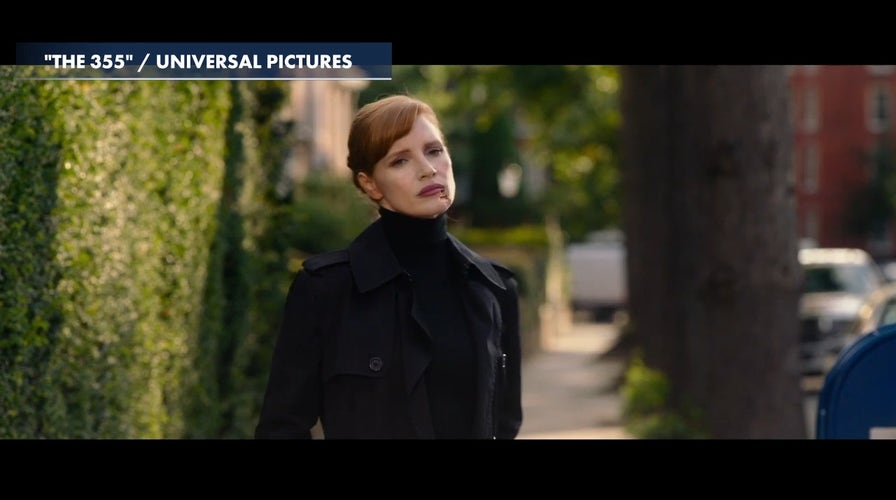 Jessica Chastain on how she's most proud 'The 355' actresses are 'the bosses of the film' 