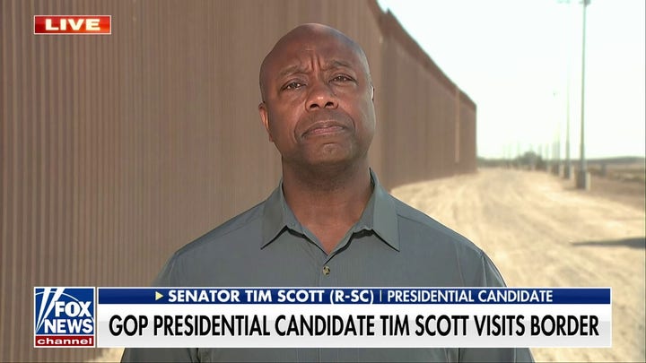 Devastation at southern border preventable if America fires Biden: Sen. Tim Scott