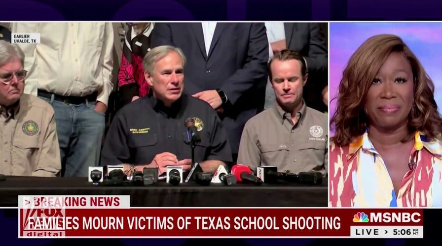Texas school shooting: MSNBC's Joy Reid says 'to hell' to people who say 'don't politicize this'