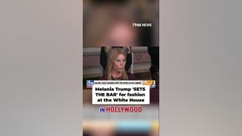 Melania Trump 'SETS THE BAR' for fashion at the White House