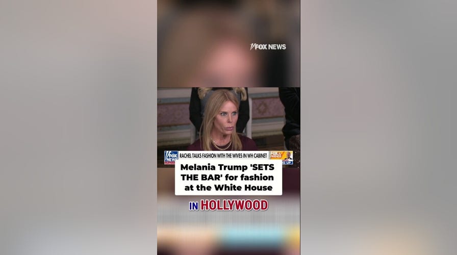 Melania Trump 'SETS THE BAR' for manner  astatine  the White House