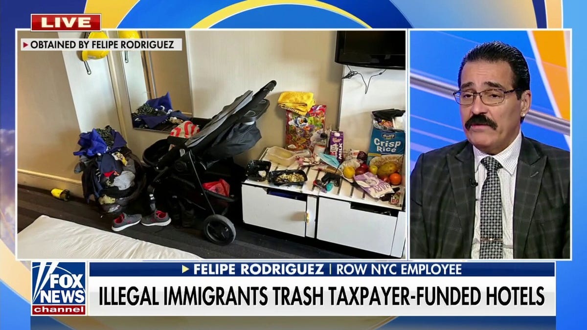 Illegal immigrants reportedly trashing taxpayer funded hotels in NYC