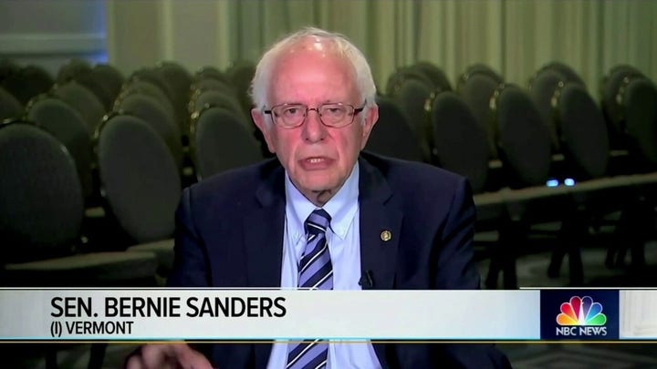 Bernie Sanders shows no concern over President Bidens age