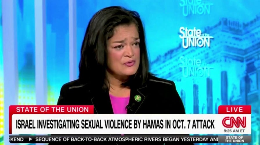 Progressive Democrat clashes with CNN host over lack of widespread condemnation of Hamas' use of sexual violence