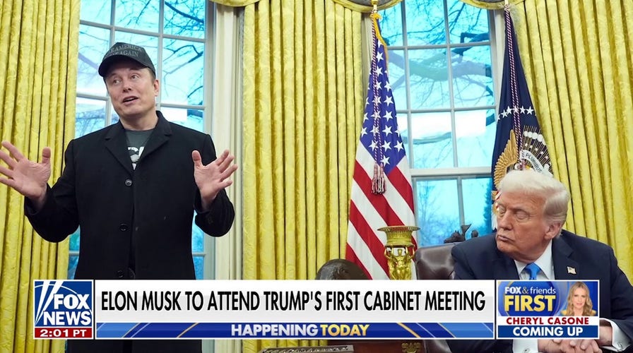 Trump to hold first Cabinet meeting of second term, Elon Musk expected to attend