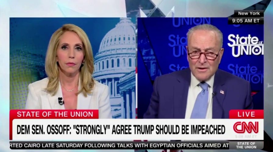  D-Schumer dodges on whether Democrats should prioritize impeaching Trump if they win back Congress