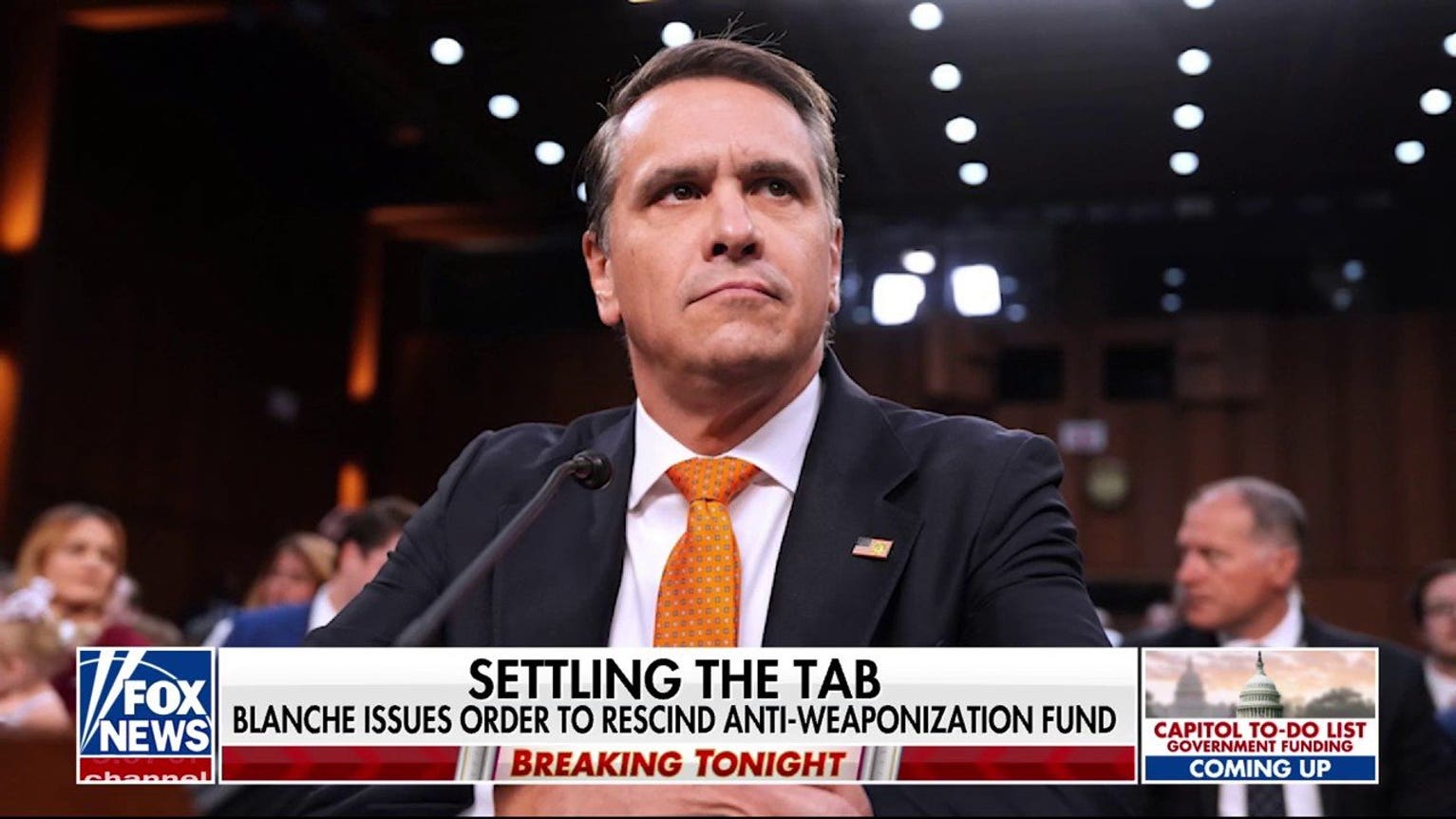 Todd Blanche Senate confirmation path clears after deal on anti-weaponization fund