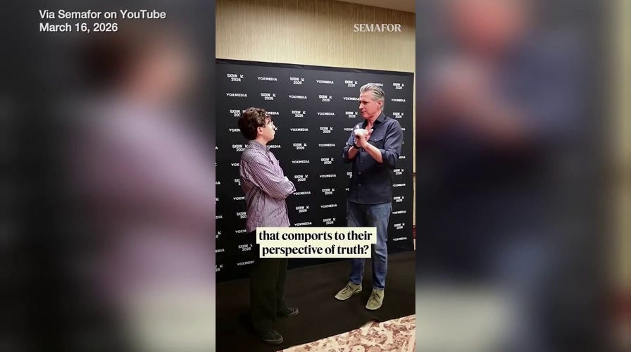 Gavin Newsom unloads connected  FCC seat  Brendan Carr's informing  to media 