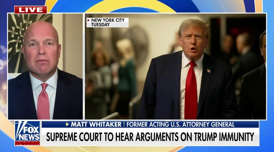 Matt Whitaker predicts Supreme Court will send Trump immunity claim back to trial court