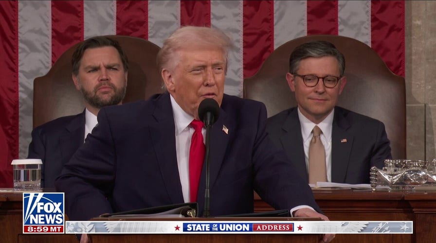 'OUR NATION IS BACK': President Trump addresses State of the Union