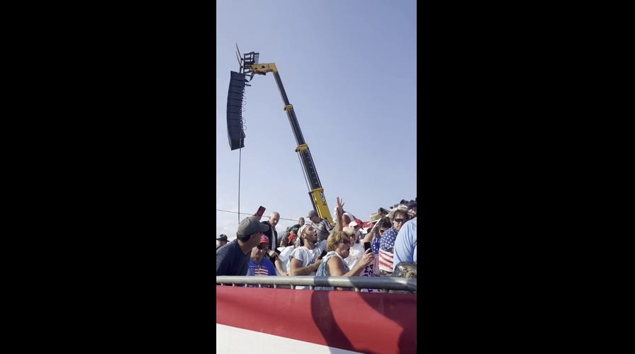 Trump supporters rush to exit after assassination attempt