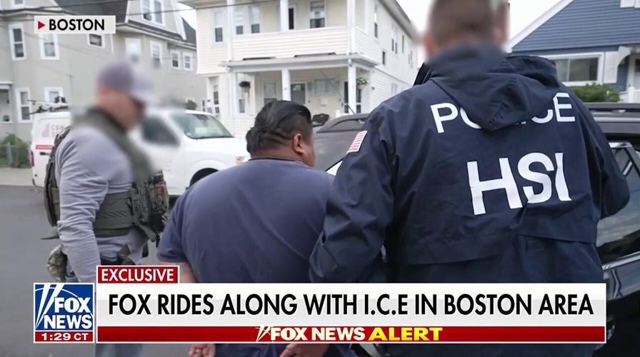 Fox rides along with ICE as they capture illegal migrant
