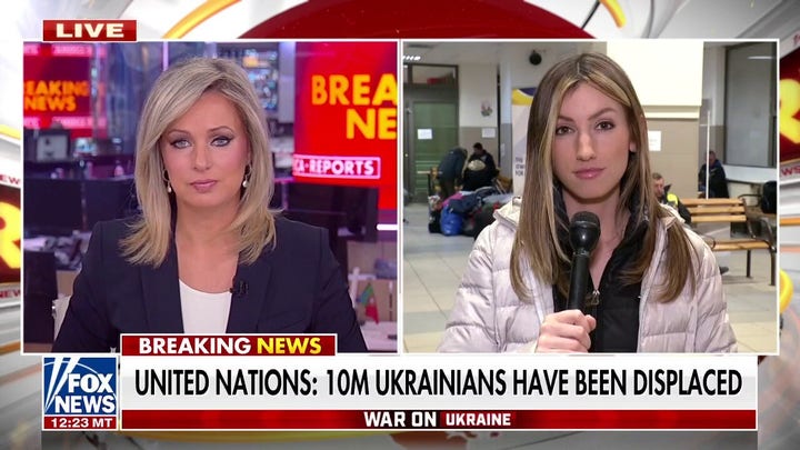 Russia-Ukraine war displaces millions, United Nations says
