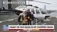 Investigators probe NYC helicopter crash killing family of five and pilot