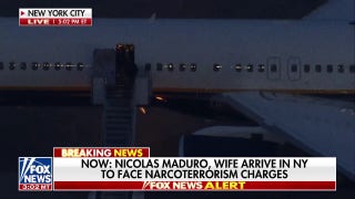 Venezuela’s Nicolas Maduro, wife arrive in New York