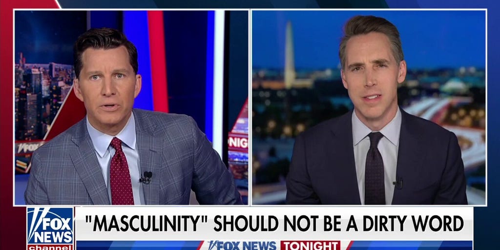 Josh Hawley details the importance of masculinity for American men in ...