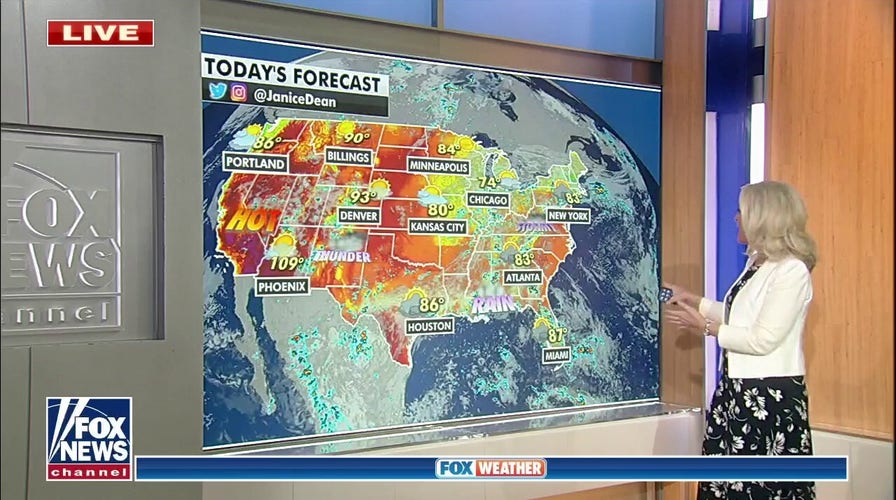 National weather forecast for July 12