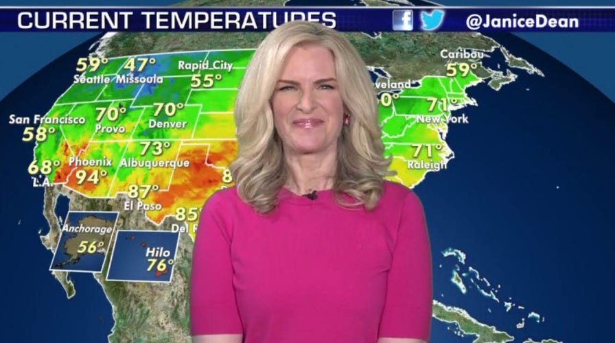 National forecast for Tuesday, July 14