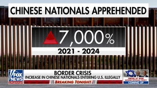 'Dramatic increase' in Chinese nationals crossing the border illegally: Mike Tobin - Fox News