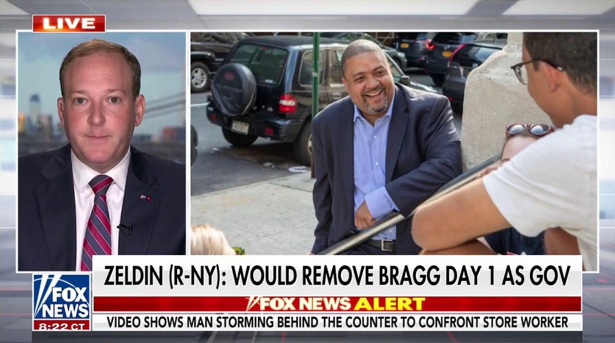 Lee Zeldin on 'America's Newsroom': Liberal Manhattan DA would be fired 'day one' if I become governor