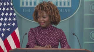 Karine Jean-Pierre says President Biden is ready for anything — including hecklers - Fox News