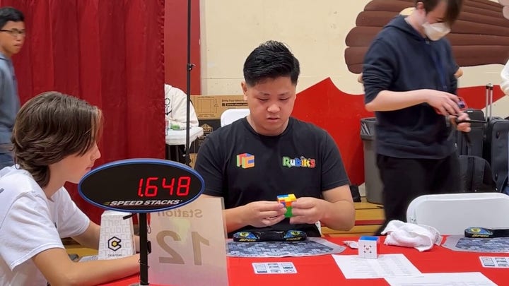 Watch: New world record set for fastest time to solve Rubik's Cube
