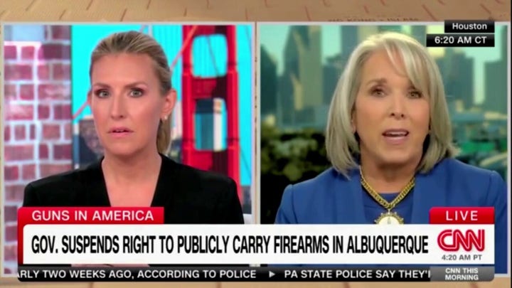 CNN's Harlow confronts New Mexico governor over gun suspension: 'Where is the right?'