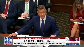 Transportation Secretary Sean Duffy blames Biden admin for dated air traffic control system